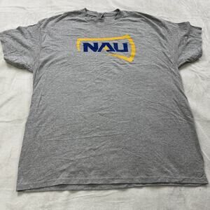Captivating NAU TShirt‎ Northern Arizona University LUMBERJACKS Gray Adult SZ XL
